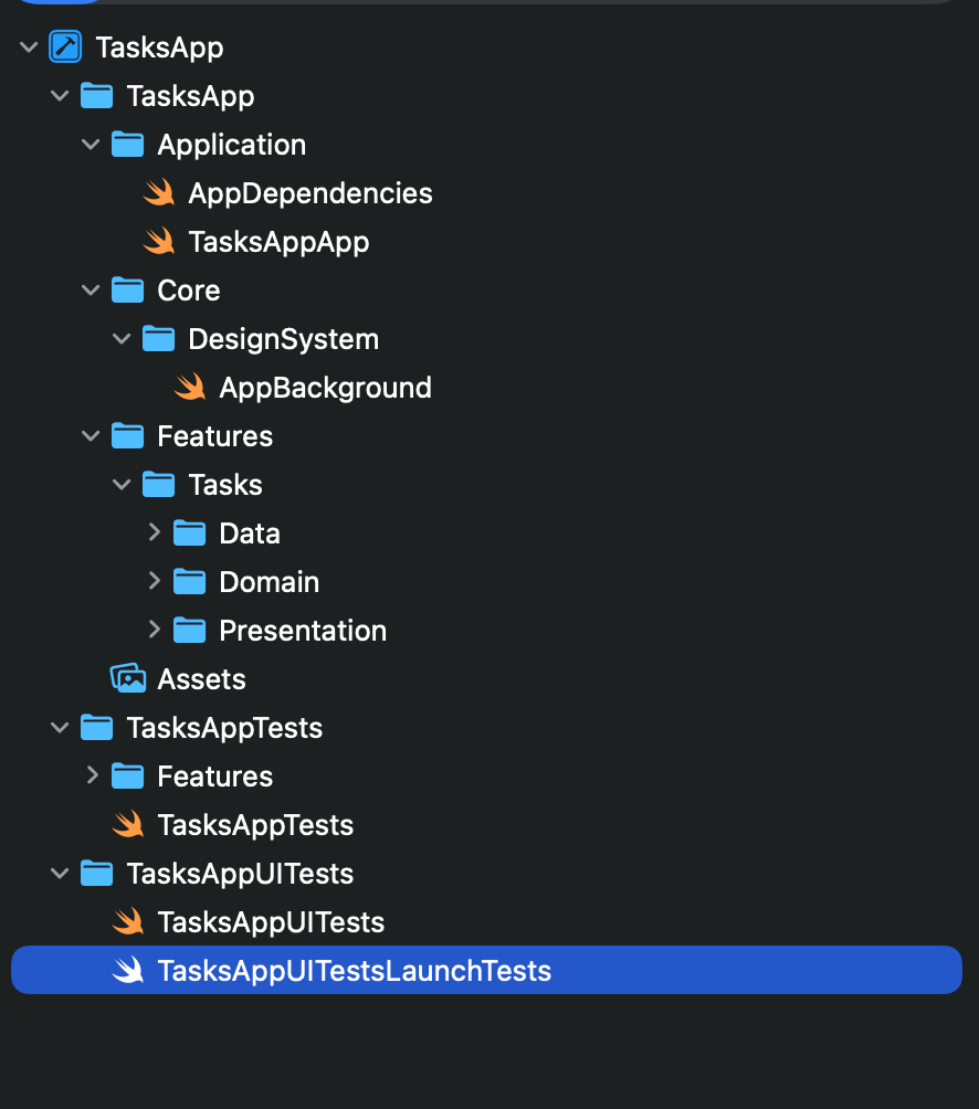 Both Claude Agents reaching the Completed state in parallel: the iOS Clean Architecture refactor and the Swift Testing suite are ready for review and merge